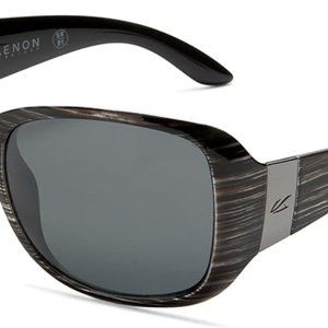 Kaenon Leila Black Opal Oversized Polarized Sunglasses Italy